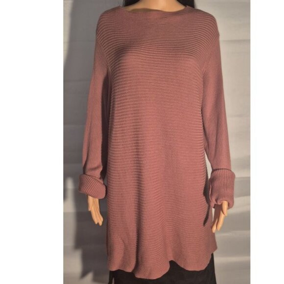 LOGO LORI GOLDSTEIN long Tunic top, Mauve in size XL - Picture 13 of 14